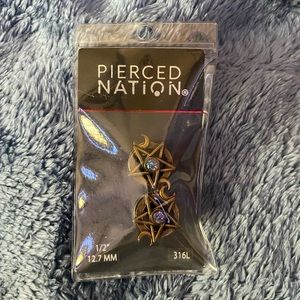 Moon and Stars 1/2 Ear Plugs Gauges